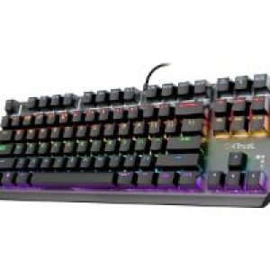 Teclado Gaming Trust GXT 834 Callaz RGB Negro (24407)