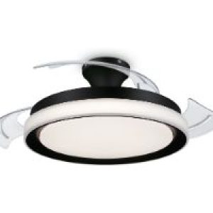 Ventilador Techo Philips + Plafón Negro (929004081701)