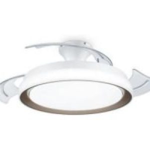 Ventilador Techo Philips + Plafón Blanco (929004081801)
