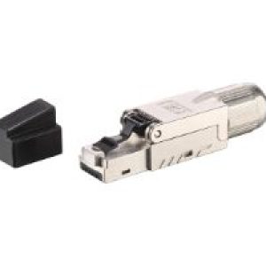 Conector EQUIP RJ45 Cat8.1 Kit 5 Negro/Acero (EQ121172)