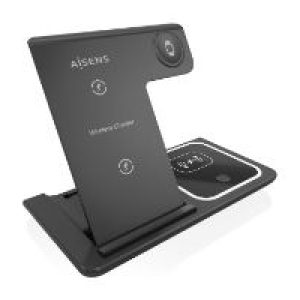 Base AISENS carga Inalámbrica 15W (ASCH-15W3WC043-BK)