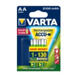 Pilas Recargables Varta AA Blister 2 (56706101402)