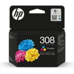 Tinta HP 308 Tricolor Cian/Magenta/Amarillo (7FP20UE)