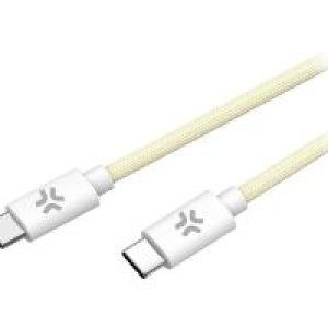 Cable CELLY USB-C a USB-C 1.5m Amarillo(USBCUSBCCOTTYL)