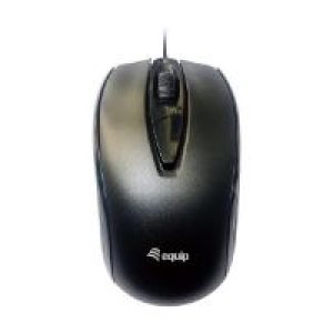 Ratón EQUIP Óptico USB-C 1200dpi Negro (EQ245116)