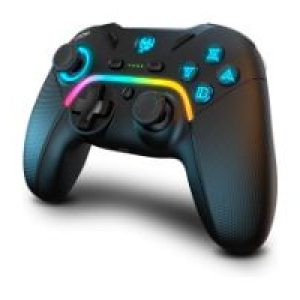 GamePad KROM Kayros RGB Bluetooth Negro (NXKROMKAYROS)