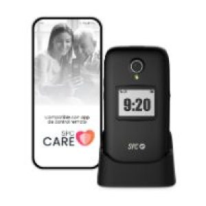 Teléfono Móvil SPC Polaris para Mayores Negro (2334N)