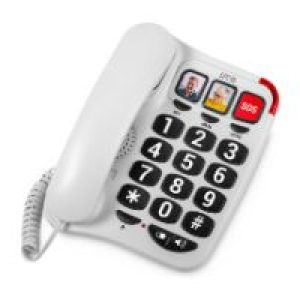 Teléfono Fijo SPC Comfort Numbers 2 Blanco (3295B)