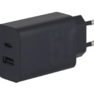 Cargador de Pared Motorola 50W USB-A/C Negro (SJMC502)