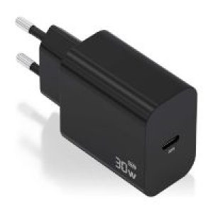 Cargador de Pared AISENS 1xUSB-C 30W Negro (A110-0941)