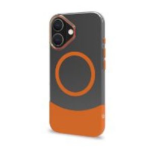Funda CELLY Magdual iPhone 16 Naranja (MAGDUAL1078OR)