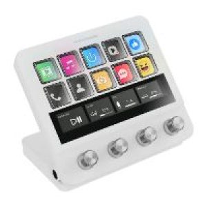 Control Deck Mars Gaming LCD 10 Teclas Blanco (MSDPROW)