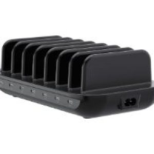 Cargador CONCEPTRONIC 160W 7xUSB-C Negro (OZUL07B)