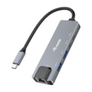 Adaptador EQUIP USB-C 5en1 Ethernet 2.5 GbE (EQ133496)