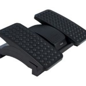 Reposapiés TooQ dos plataformas Negro (TQFR0605-B)
