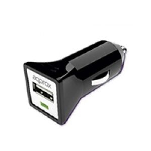 Cargador de Coche Approx 1xUSB 5V 1A (APPUSBCARW)