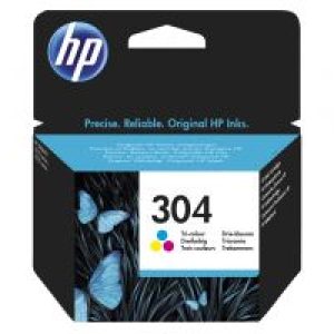 Tinta HP 304 Tricolor 2ml 100 páginas (N9K05AE)