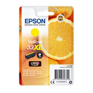 Tinta Epson 33XL T336 Amarillo 8.9ml (C13T33644012)