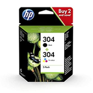 Tinta HP 304 Pack Negro/Tricolor 4ml/2ml (3JB05AE)