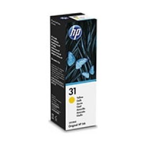 Botella de Tinta HP 31 Amarillo 70ml 8000 pág (1VU28AE)