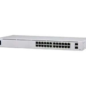 Switch Ubiquiti 24xRJ45 GbE 2xSFP PoE+ 1U (USW-24-POE)