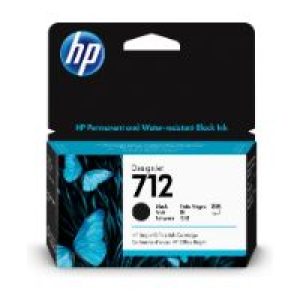 Tinta HP DesignJet 712 Negro 38ml (3ED70A)