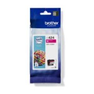 Tinta BROTHER Magenta 750 páginas (LC424M)