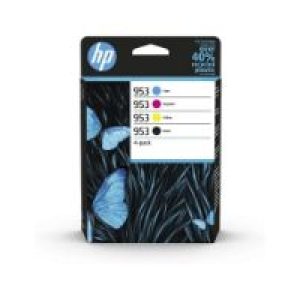 Tinta HP 953 Pack Negro/Tricolor 20ml/9ml (6ZC69AE)