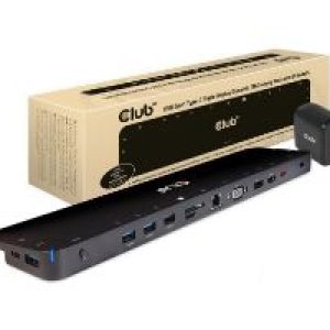 Docking Club 3D 15en1 USB-C 65W Negro (CSV-1564W65)