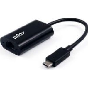 Adaptador de Red NILOX USB-C a RJ45 Gbit (NXADAP06)