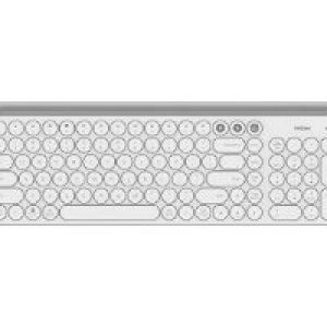 Teclado Inalámbrico XIAOMI Dual Inglés Blanco(MIIIW WH)
