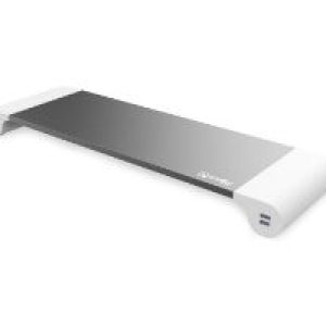 Soporte CELLY Monitor 4xUSB Gris/Blanco (SWDESKHUBWH)