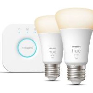 Kit Philips 2 Bombillas E27 + Hue Bridge (929002469201)