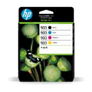 Tinta HP 903 Pack Negro/Tricolor 12.4ml/4.5ml (6ZC73AE)