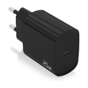 Cargador de Pared AISENS 1xUSB-C 20W Negro (A110-0753)