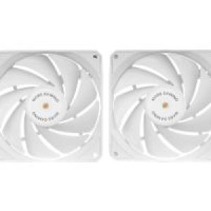 Ventilador Caja Mars Gaming 12cm Blanco Kit2 (MFNCLX2W)