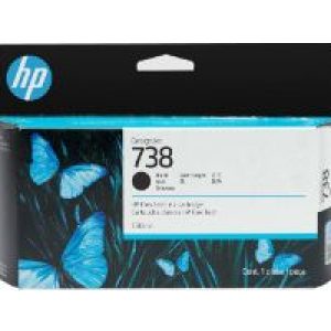 Tinta HP DesignJet 738 Negro 130ml (498N4A)