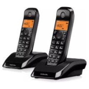 Teléfono Inalámbrico Motorola S12 Duo Negro (S1202)