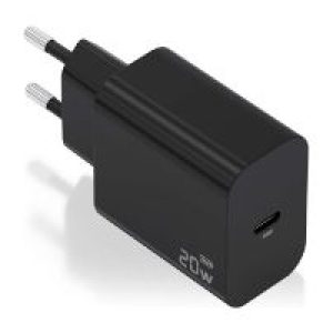 Cargador de Pared AISENS 1xUSB-C 20W Negro (A110-0939)