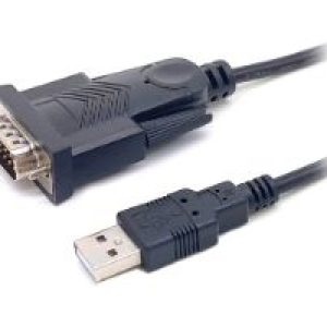 Cable EQUIP USB-A a Serie (DB-9) 1.5m Negro (EQ133391)