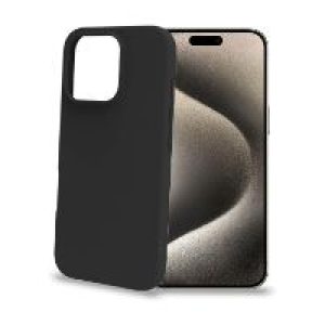 Funda CELLY Cromo iPhone 16 Pro Negro (CROMO1079BK)