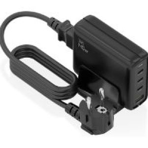 Cargador AISENS 140W 1xUSB-A 3USB-C (ASCH-140W4P056-BK)