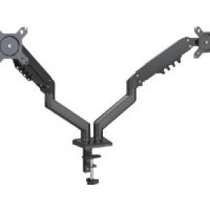 Soporte Mesa NILOX 32″ 2 Brazos Articulados (NXDMA02B)