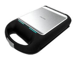 Sandwichera gofrera Cecotec Rock’nToast Family Waffle 03200 con acabado en acero inoxidable