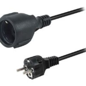 Cable Alimentación EQUIP Schuko/M a Schuko/H (EQ112180)