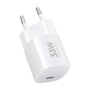 Cargador Pared XIAOMI GaN 33W 1USB-C Blanco (BHR087LEU)