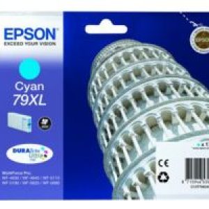 Tinta Epson 79XL T7902 Cian (C13T79024010)