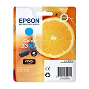 Tinta Epson 33XL T3362 Cian 8.9ml (C13T33624012)