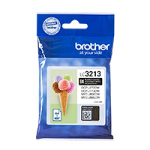 Tinta BROTHER Negro 400 páginas (LC3213BK)