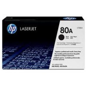 Toner HP LaserJet Pro 80A Negro 2560 páginas (CF280A)